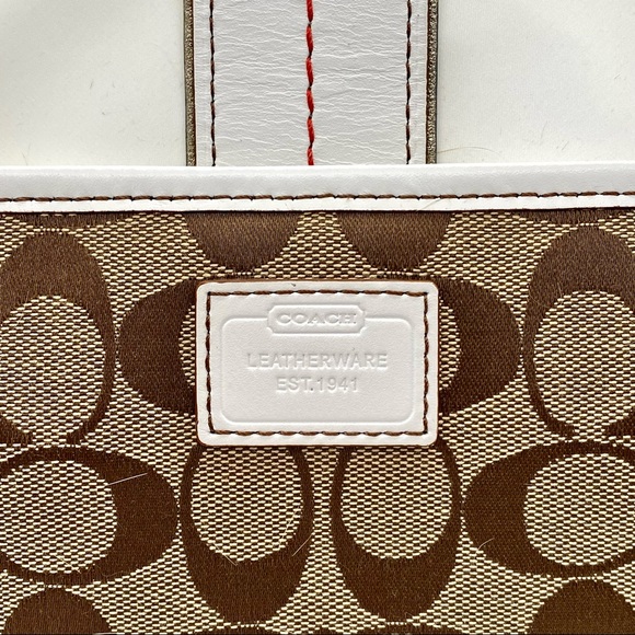 EUC COACH Fur Signature Ski Flap Shoulder Bag - Picture 10 of 16